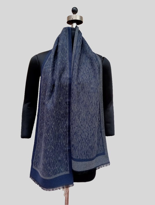 Silk wool stole