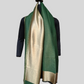 Ladies zari reversible stole
