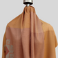 Ikkat design stole with tassels