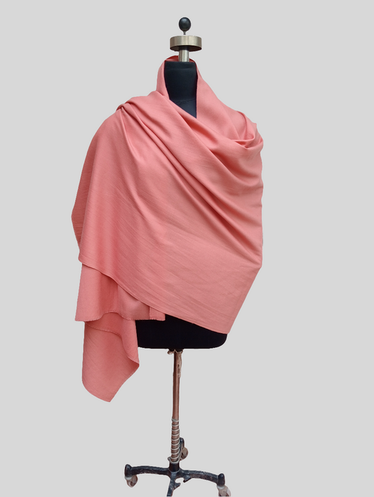 Ladies plain wool shawl