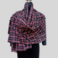 Fine wool Checked stole