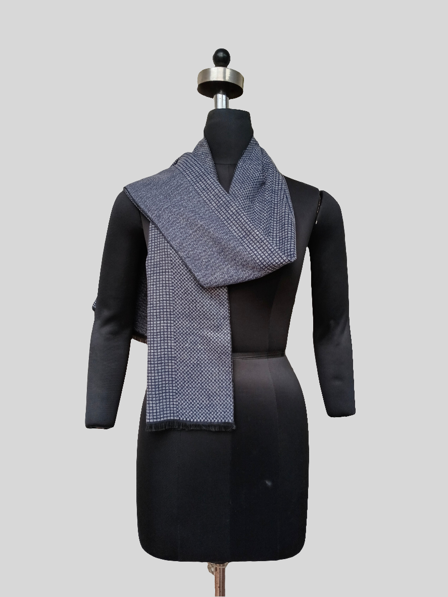 Men’s silk wool stole