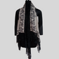 Super Fine wool embroidered lace jacket