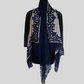 Super Fine wool velvet Applique work lace jacket