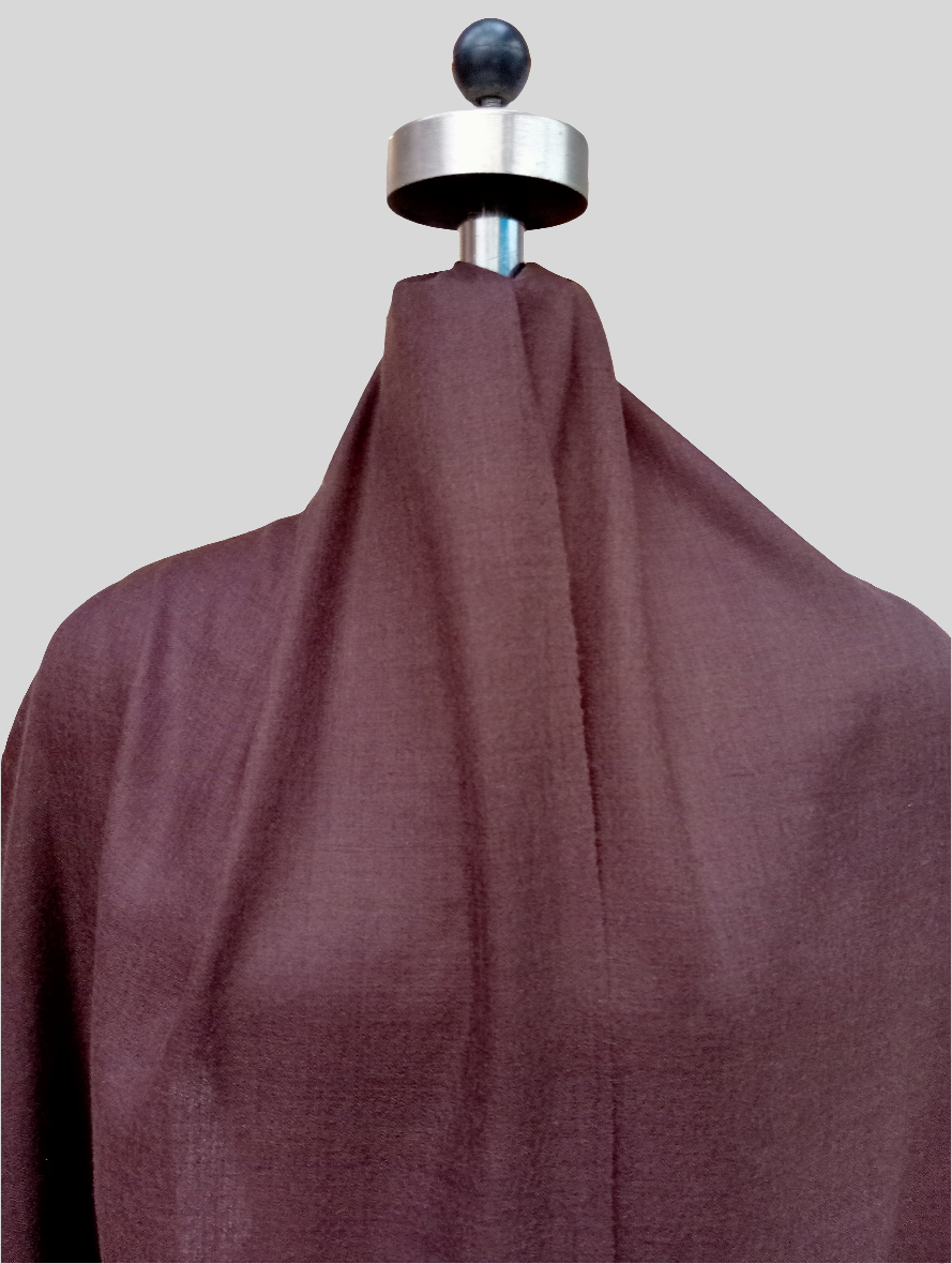 Fine wool stole with a Parsi border