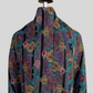 Floral woven jamawar stole