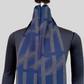 Silk wool stole