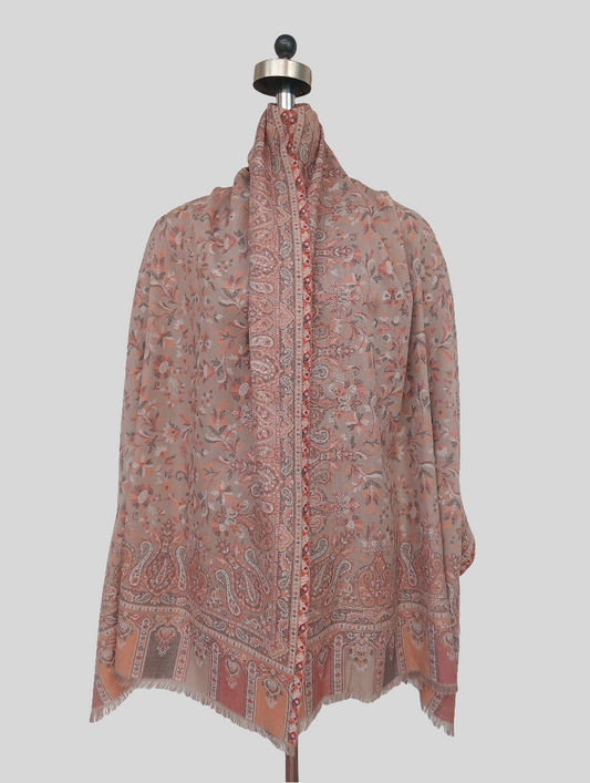 Woven jamawar Ambi stole