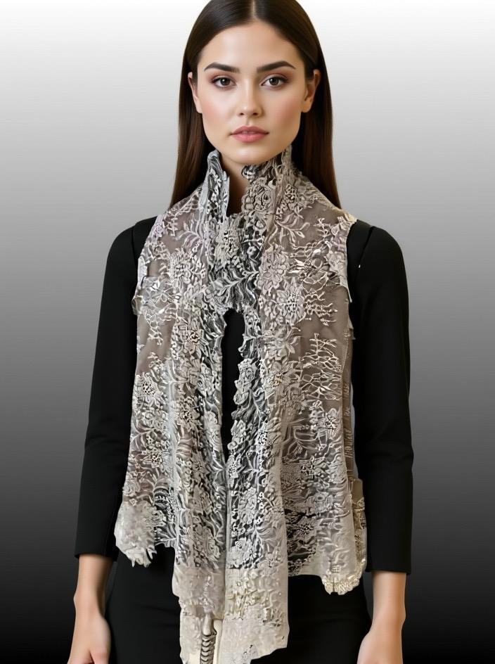 Grey Lace jacket