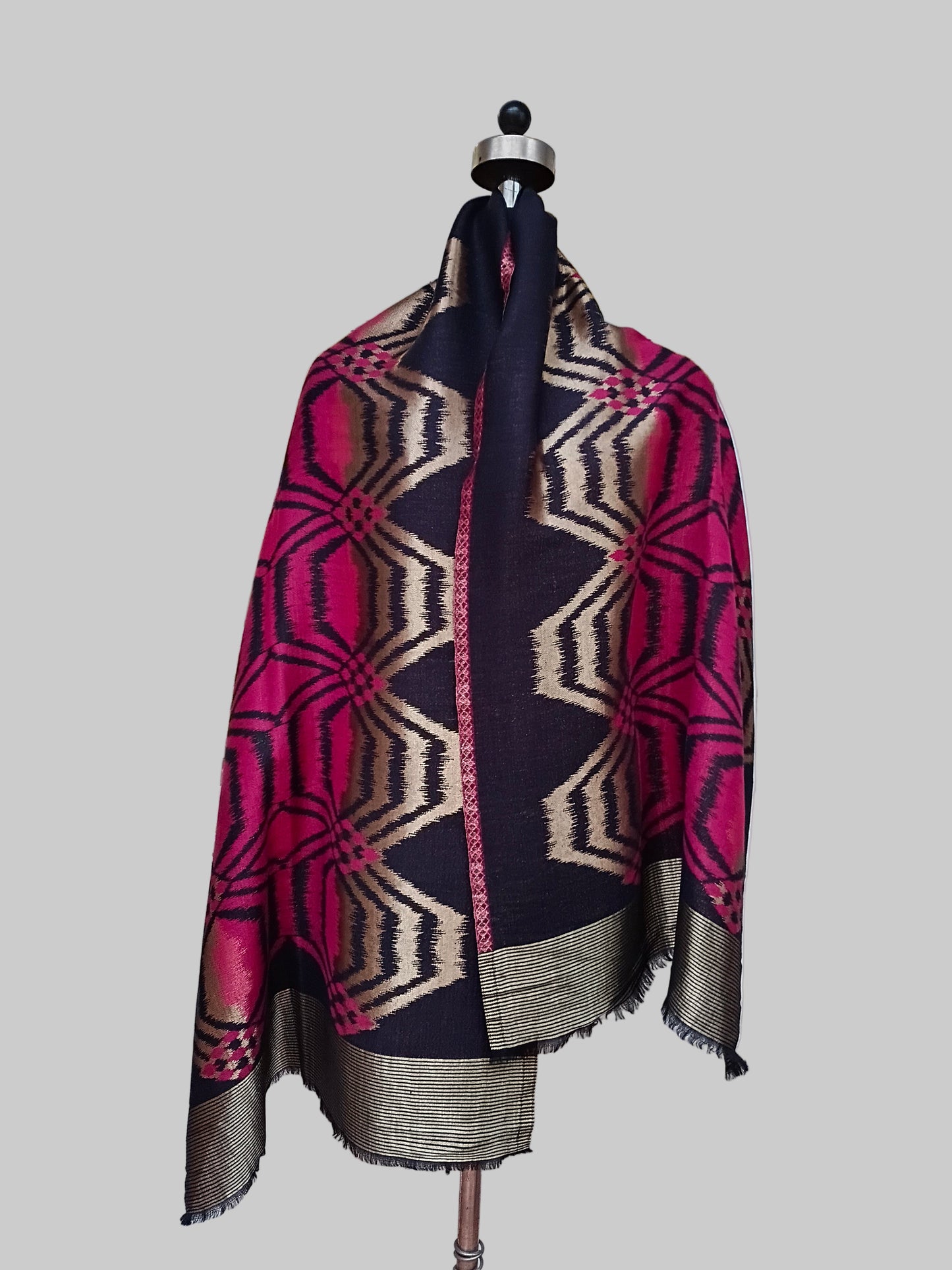 Ladies Ikkat design stole