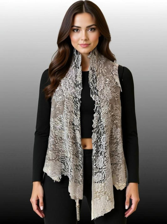Grey Lace jacket