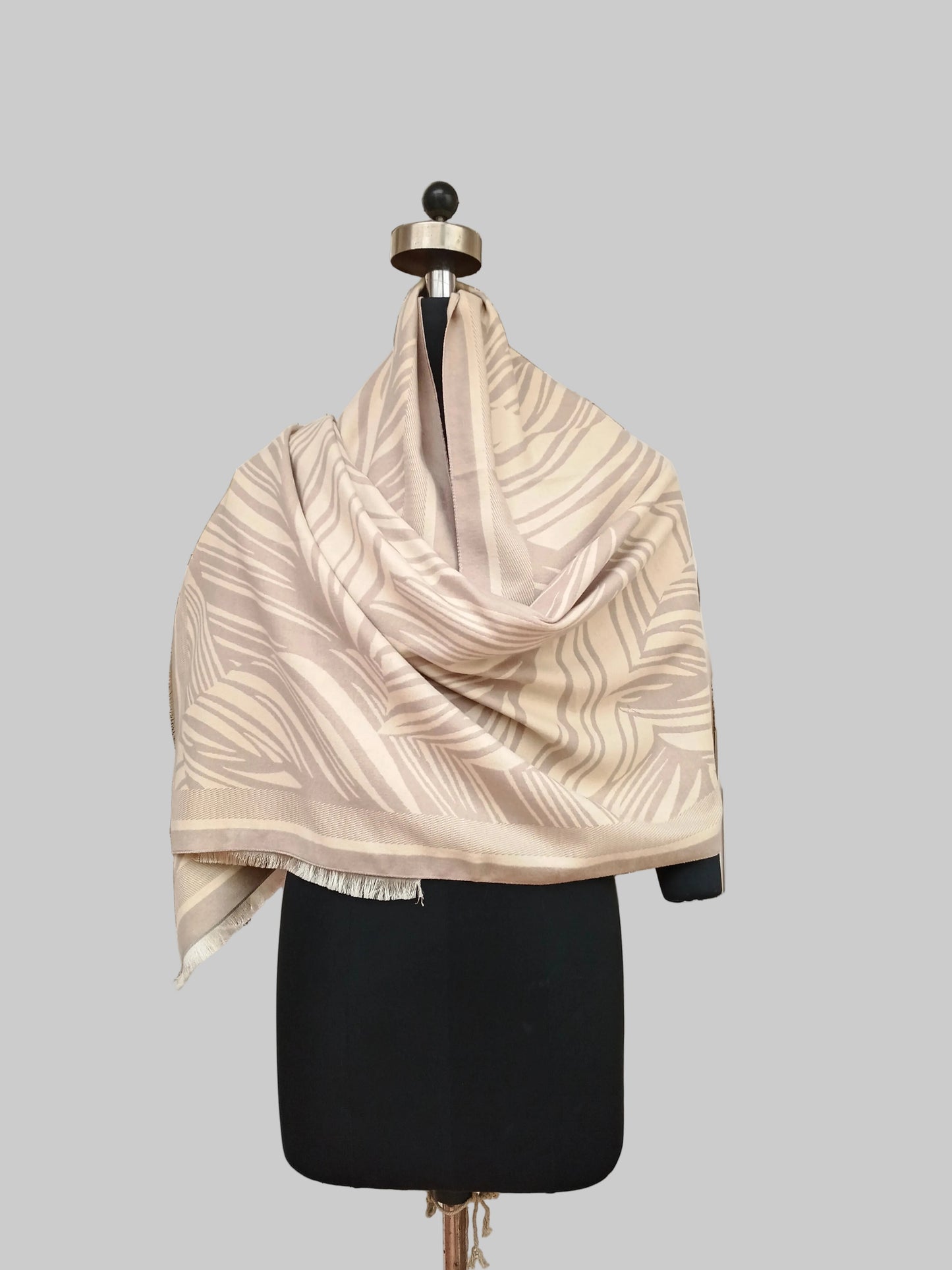 Ladies silk wool stole