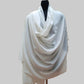 Men’s plain fine wool shawl
