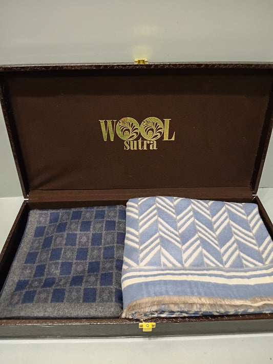 Man's Silk wool + ladies Silk wool stoles