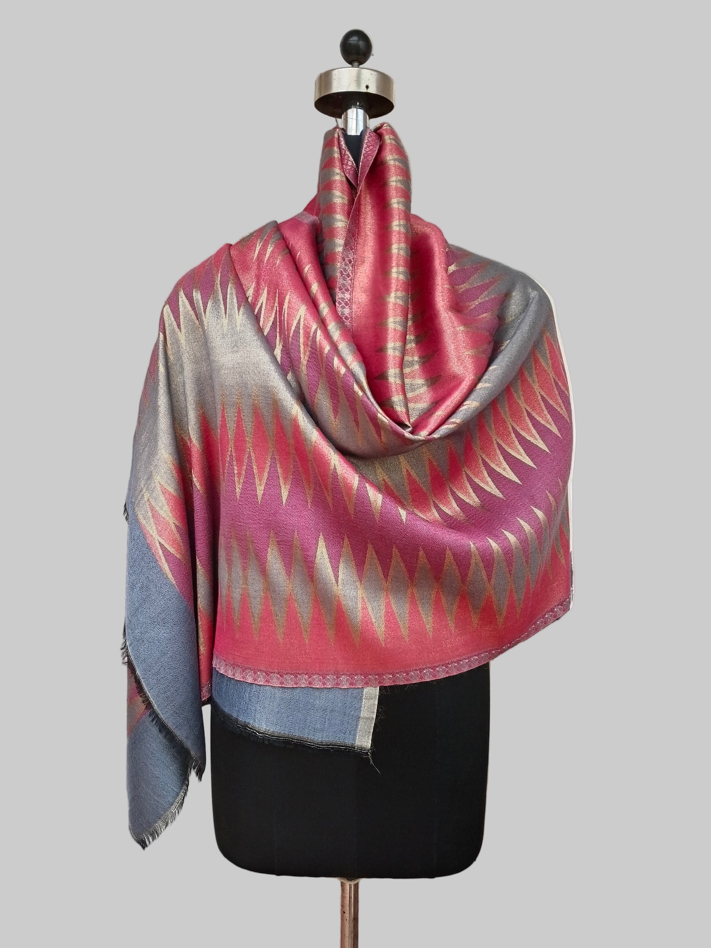 Ladies Ikkat design stole