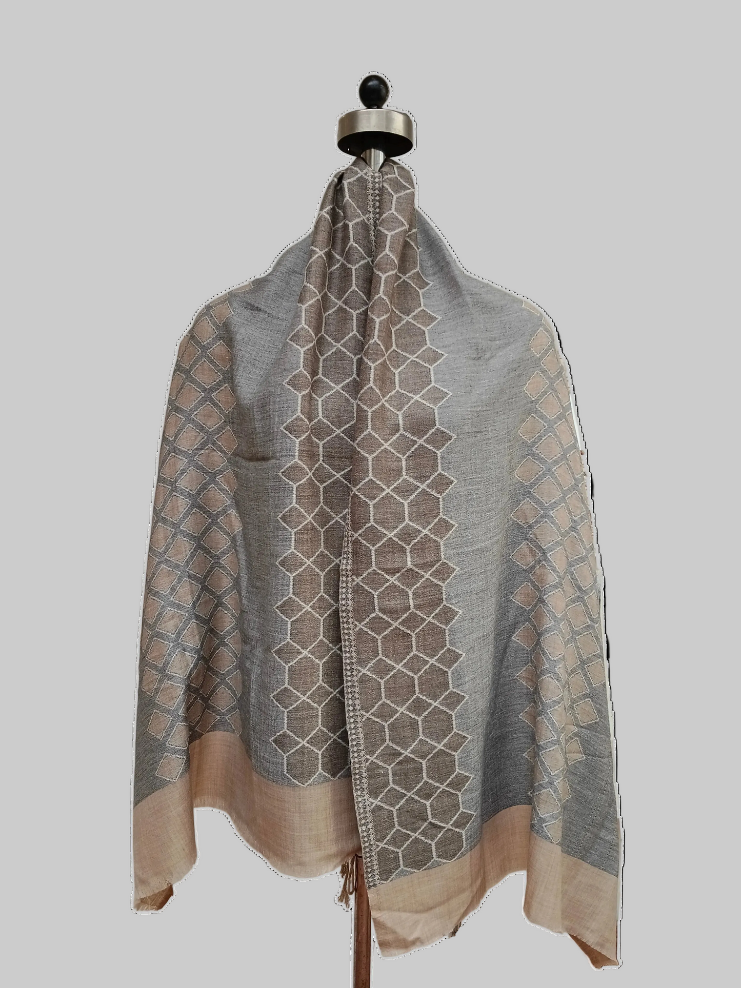 Ladies silk wool stole