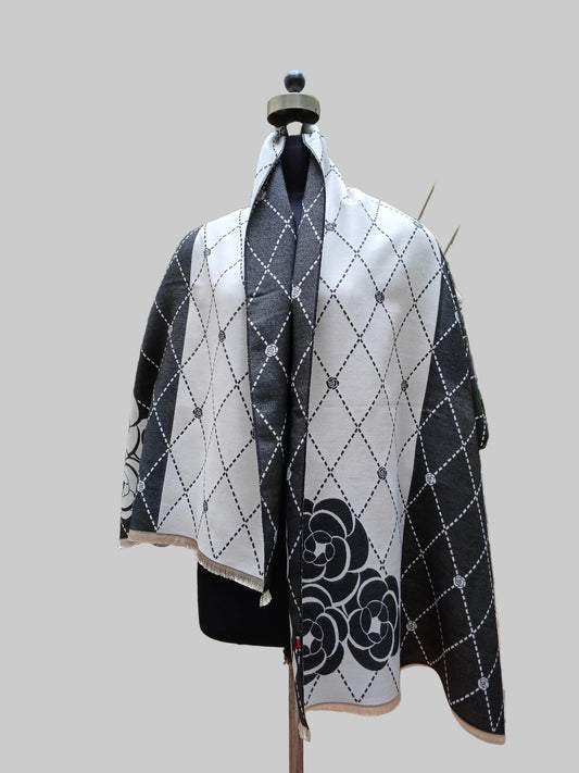 Ladies Silk wool stole