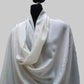 Men’s plain fine wool shawl