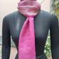 Zari reversible scarf - pink