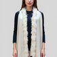 Cashmere faux fur jacket