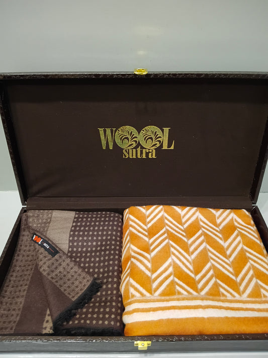 Men’s silk wool + ladies Silk wool stoles