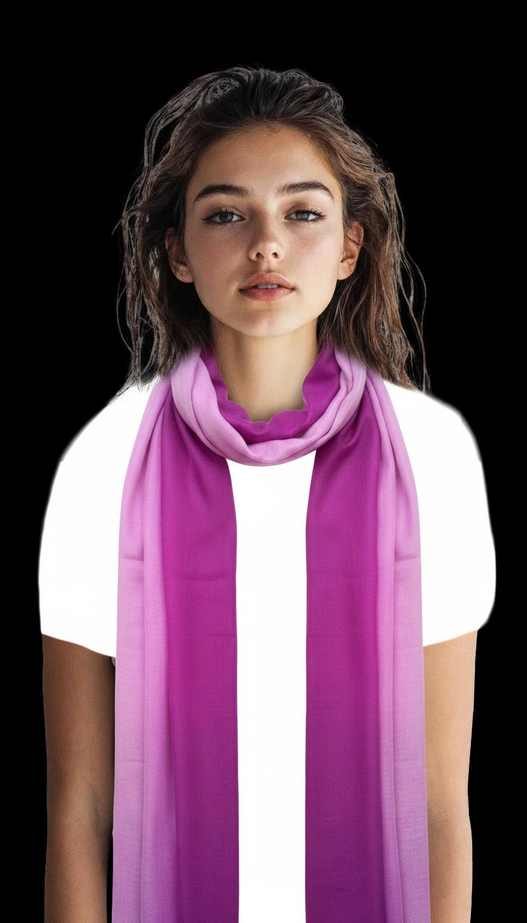 Double shaded stole